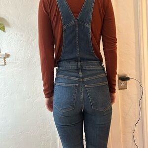 Madewell Women’s denim overalls skinny - xs